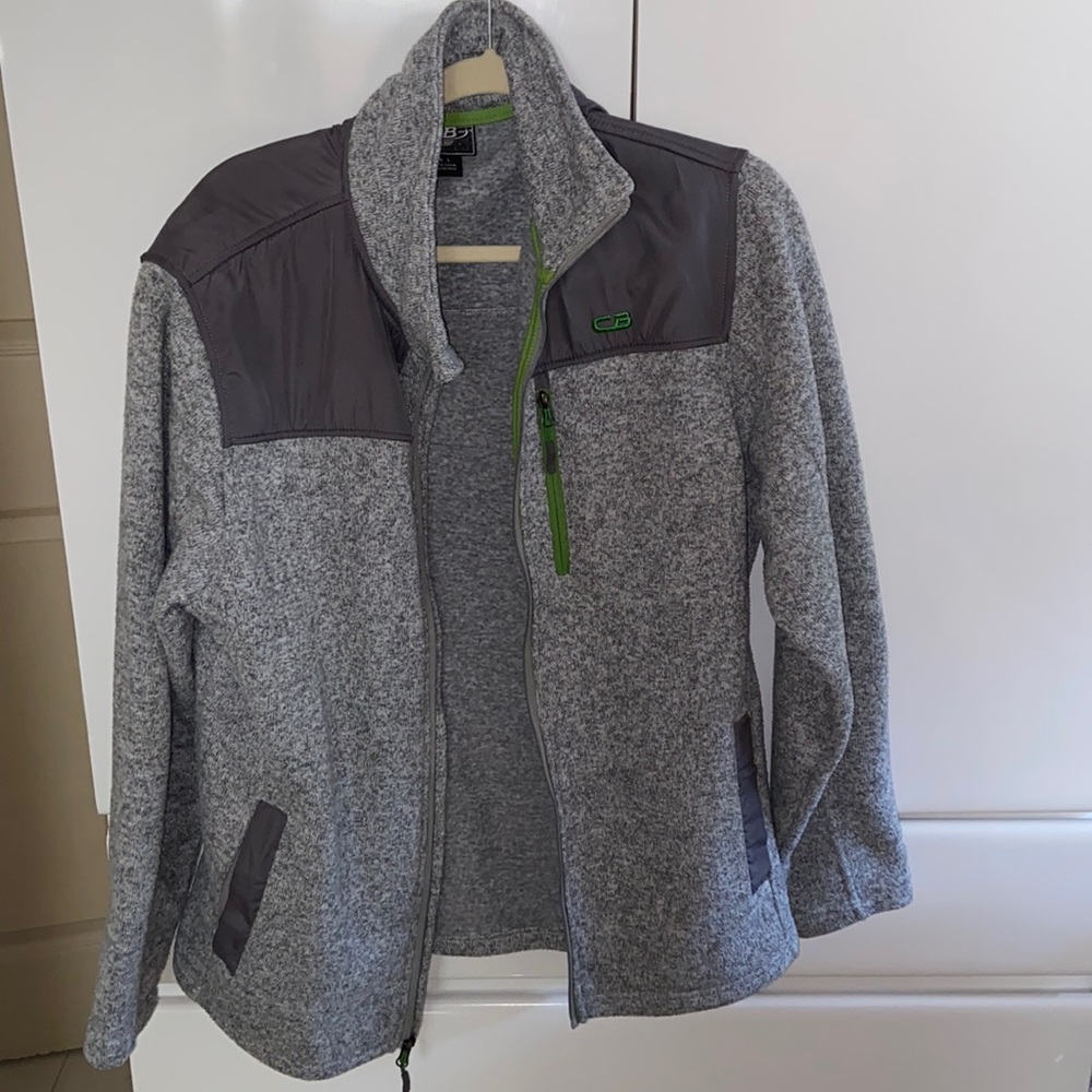 LIKE NEW CB Sports Full Zip Performance Fleece Jacket Men’s Large